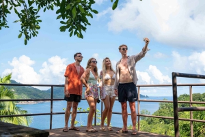 Anse Royale katamaran-cruise