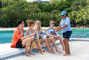 Anse Royale katamaran-cruise