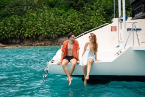 Anse Royale katamaran-cruise