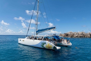 Anse Royale katamaran-cruise