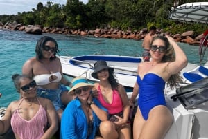 Praslin: escursione di un giorno alle isole Curieuse e St Pierre con barbecue