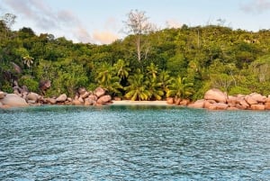 Praslin: escursione di un giorno alle isole Curieuse e St Pierre con barbecue