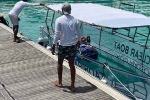 エデン島：サント・アンヌ海洋公園のクリアボートツアーをお楽しみください