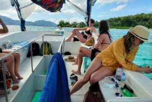 From Eden Island: Private Glass Bottom Boat Tour & BBQ lunch