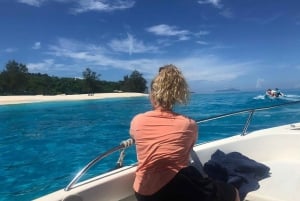 Fra Praslin: Tur til Cocos, Felicite og La Digue-øerne