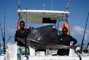 Puolen päivän kalastus, Praslin, Seychellit.