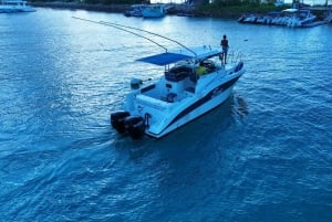 Puolen päivän kalastus, Praslin, Seychellit.