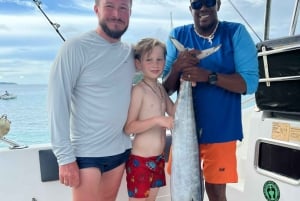 Puolen päivän kalastus, Praslin, Seychellit.