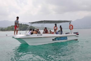 Mahe: Dagbruddscruise med snorkling