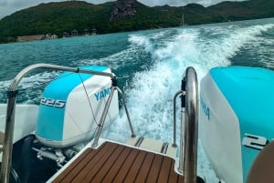 Mahé: Transfer privado de lancha rápida para Praslin ou La Digue
