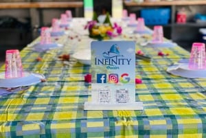 Praslin: escursione di un giorno alle isole Curieuse e St Pierre con barbecue