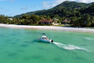 Praslin: escursione di un giorno alle isole Curieuse e St Pierre con barbecue