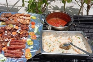 Praslin: escursione di un giorno alle isole Curieuse e St Pierre con barbecue