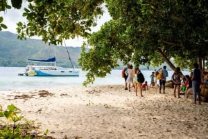 Seychellene: St Pierre og Curieuse Katamaran-tur med lunsj