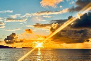 Crucero al atardecer a Anse Lazio y Anse Georgette, Praslin .