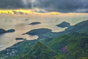 Esploratore del tramonto! Escursione panoramica in montagna alle Seychelles