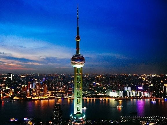 The Oriental Pearl Tower