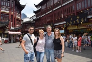 Billet combiné d'une journée pour le jardin Yuyuan, la tour de Shanghai et le spectacle d'acrobatie