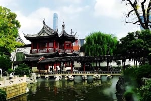 Visite privée de 3 heures du jardin de Yu et de la vieille ville avec dégustation de thé