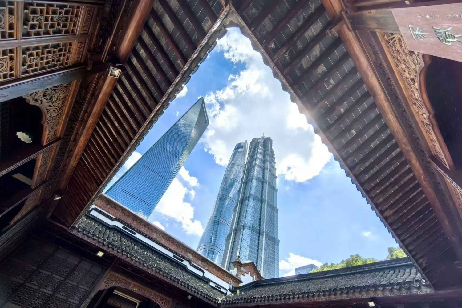 上海4時間ツアー：食、文化、スカイライン、サイクリング、フェリー