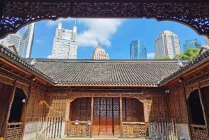 上海4時間ツアー：食、文化、スカイライン、サイクリング、フェリー