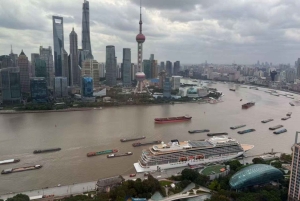 上海4時間ツアー：食、文化、スカイライン、サイクリング、フェリー