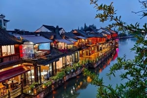 Un tour in barca panoramico e una passeggiata nel giardino classico di Zhujiajiao