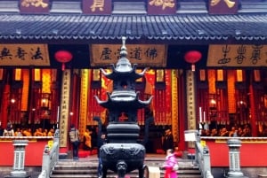 Tour guiado na cidade de Xangai com tudo incluído, com guia que fala alemão