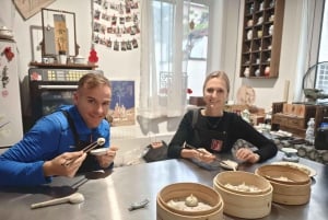 Experiência autêntica em Xangai: kung fu e dumplings artesanais