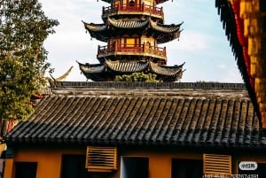 Visita buddista al tempio Longhua e assaggia i noodles vegetariani
