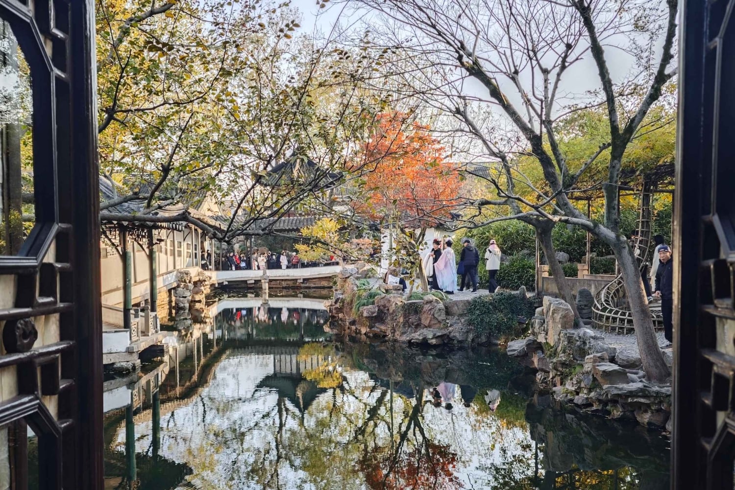 Viagem de Xangai ao Jardim Clássico e à Cidade Aquática de Suzhou