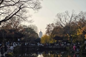 Viagem de Xangai ao Jardim Clássico e à Cidade Aquática de Suzhou