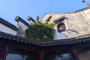 Viagem de Xangai ao Jardim Clássico e à Cidade Aquática de Suzhou