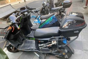 Excursão de aventura de scooter em Xangai