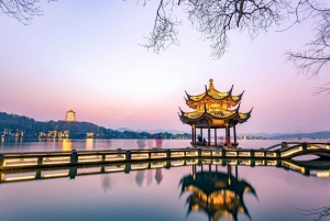 De Xangai: viagem particular de 1 dia a Hangzhou em trem-bala