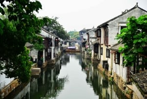 Från Shanghai: Dagsutflykt till Suzhou och ZhouZhuang Water Village