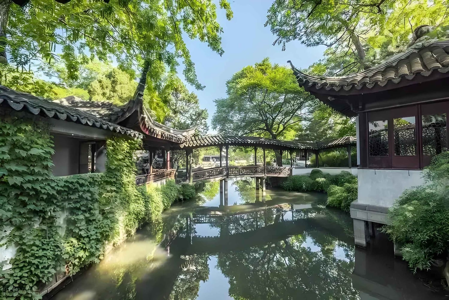 Fra Shanghai: Dagsudflugt til Suzhou med have og tempel