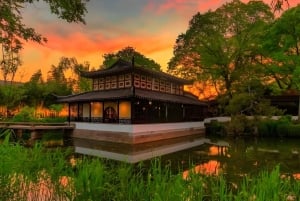 Fra Shanghai: Dagsudflugt til Suzhou med have og tempel
