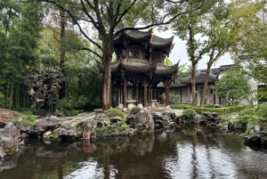 De Xangai: Visita à cidade aquática de Zhujiajiao com passeio de gôndola