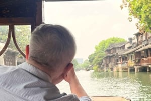 Depuis Shanghai : visite privative d'une journée de la ville aquatique de Wuzhen