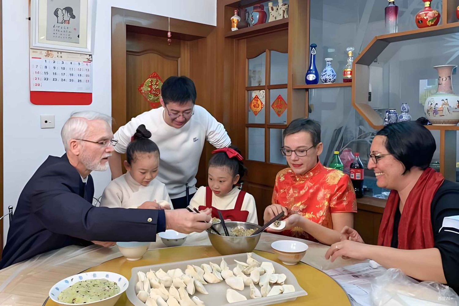 Hembesök i Shanghai: Konversation och hemlagad mat