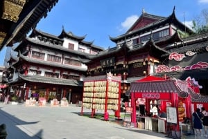 上海旧市街と新市街のハイライトを巡るプライベート1日シティツアー