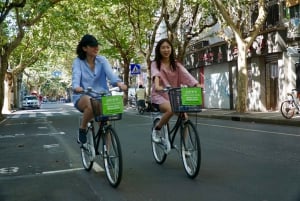 En bicicleta por el Shangai real& Experiencia de degustación de té