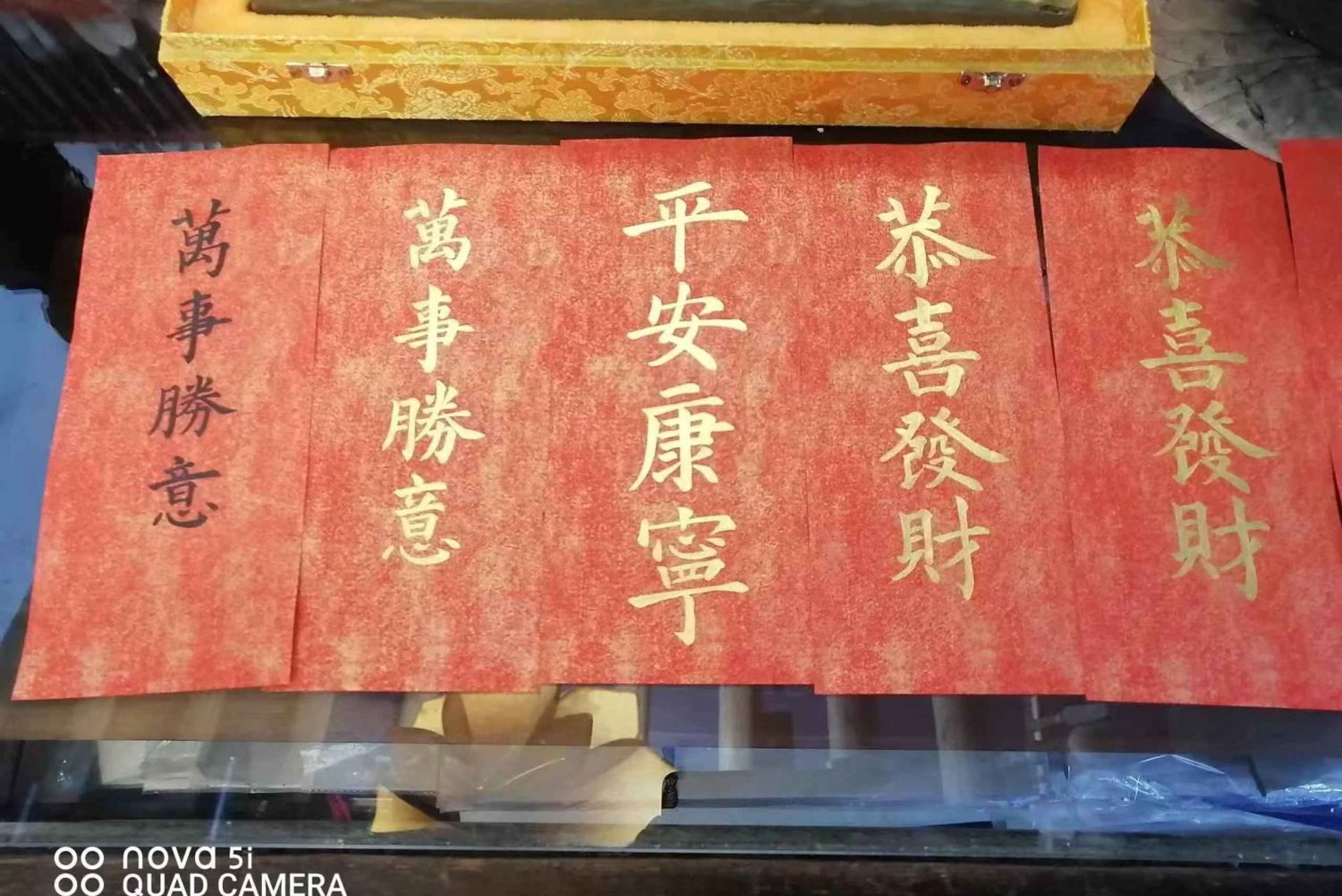 Kalligrafiverkstad och rundtur i Qibao Ancient Town