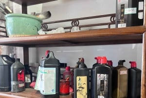 Kalligrafiverkstad och rundtur i Qibao Ancient Town