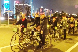 Shanghain viehättävä yö Pienryhmäpyöräretki