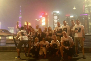 Shanghain viehättävä yö Pienryhmäpyöräretki