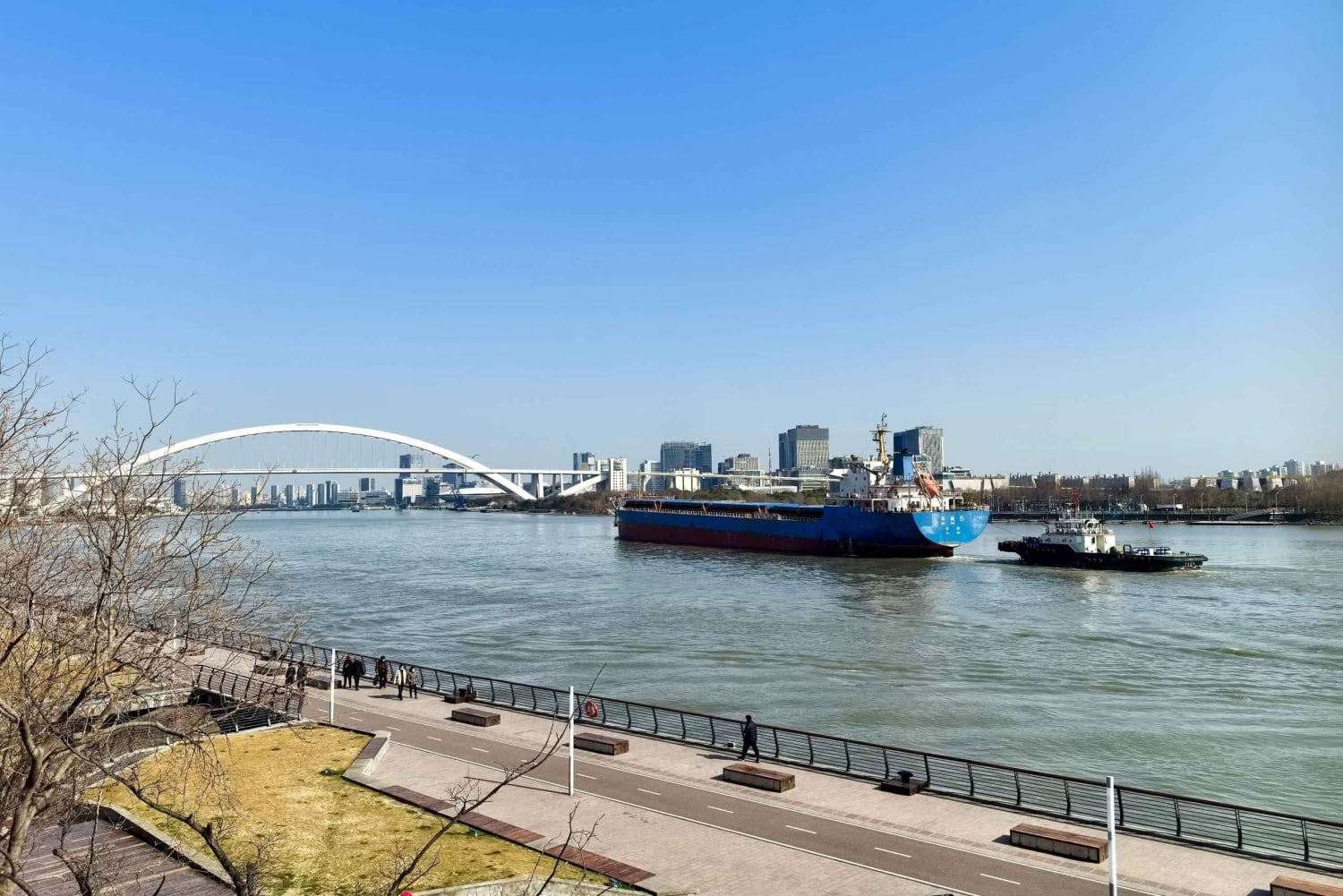 Shanghai Citybike/Citywalk en el Nuevo Bund y experiencia de la vida local