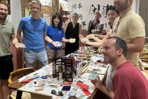 Xangai: Oficina de bases de copo com esmalte cloisonné