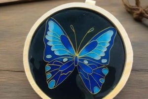 Xangai: Oficina de bases de copo com esmalte cloisonné